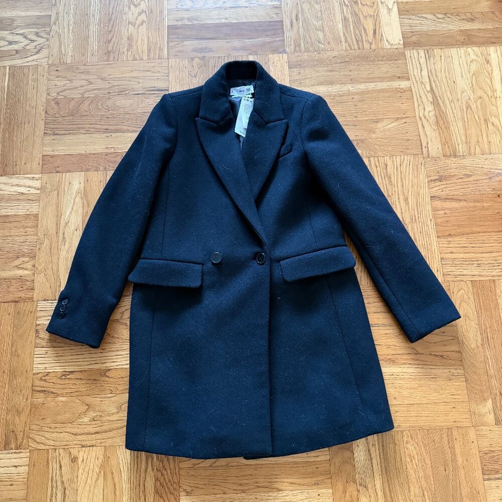Mango MNG - Double Breasted Coat - Small